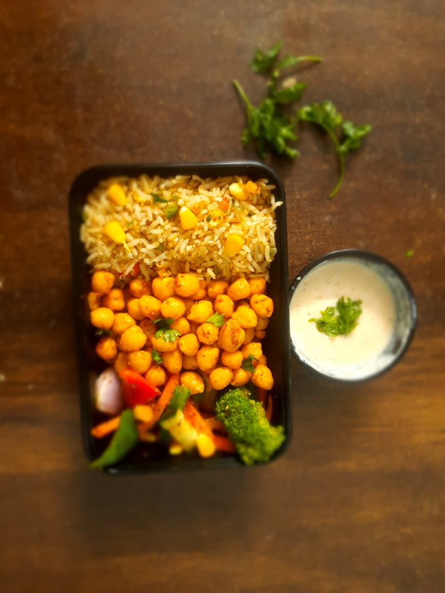 Smoky Cajun chickpea Nourish bowl